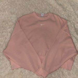 Nike Sportswear Phoenix Light Pink Fleece Size L